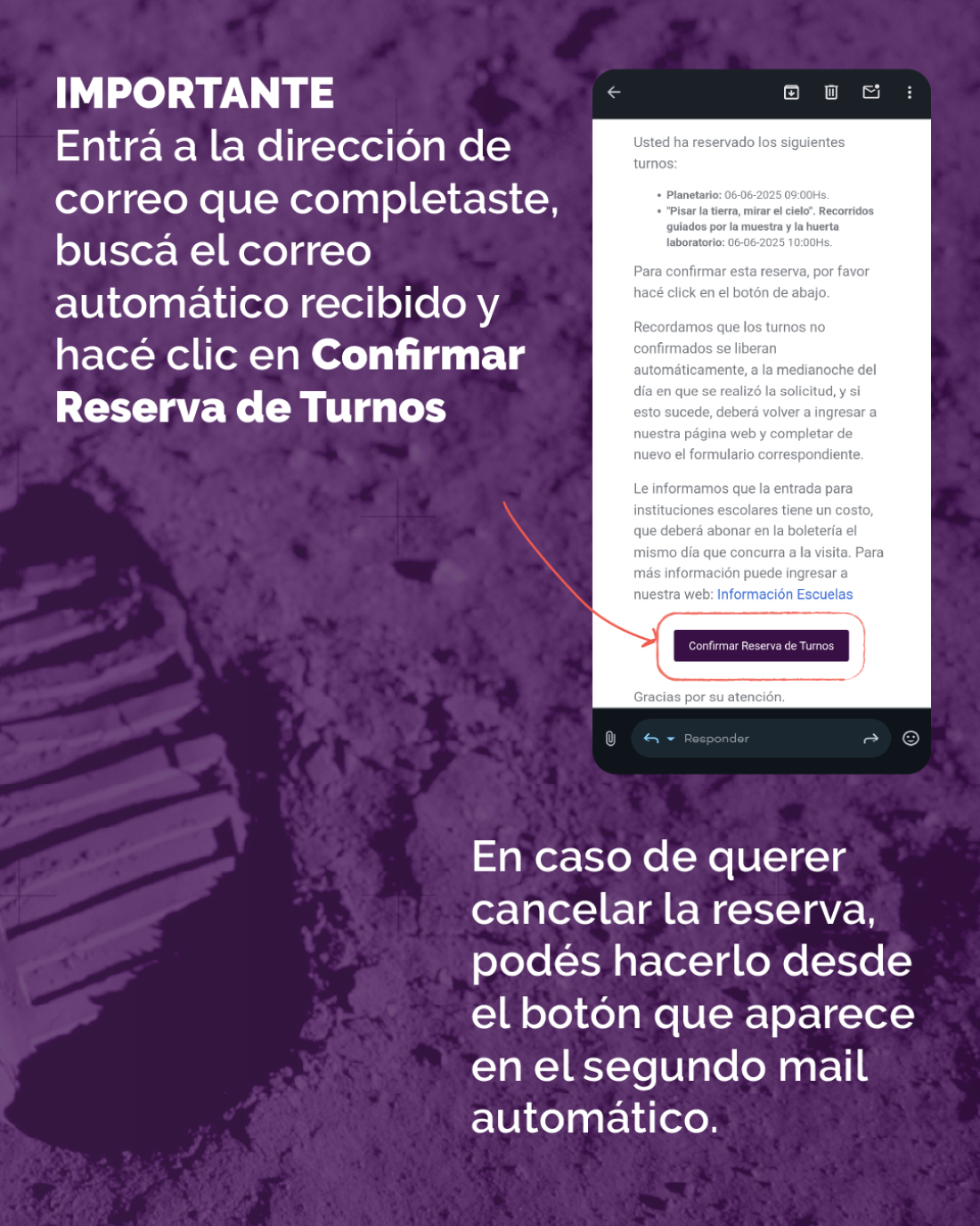 Información sobre visitas para instituciones educativas y grupalidades - 3