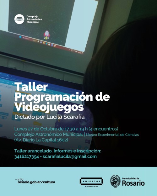 Taller de programación de videojuegos
