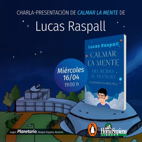 Presentación libro "Calmar la mente", de Lucas Raspall